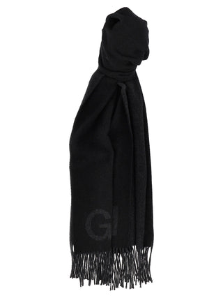 Black Wool Scarf