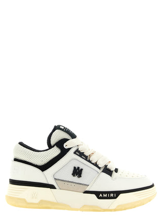 White Calfskin Chunky Sneakers