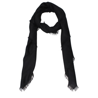 Black Cashmere Foulard