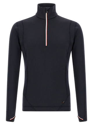 Blue Polyamide Sweatshirt