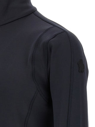 Blue Polyamide Sweatshirt