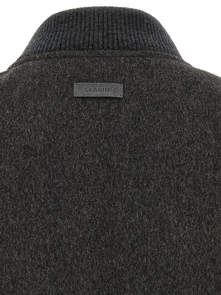 Gray Virgin Wool Bomber
