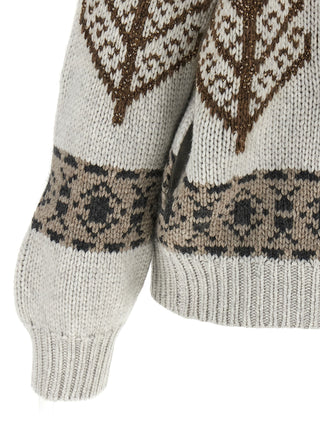 Multicolor Cashmere Cardigan
