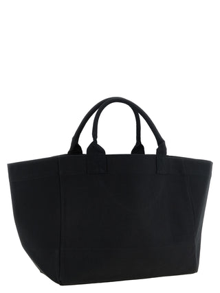 Black Recycled Cotton Tote Bag
