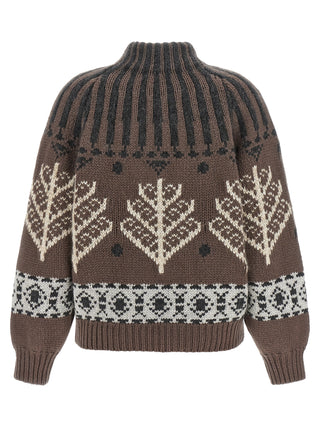 Brown Cashmere Cardigan