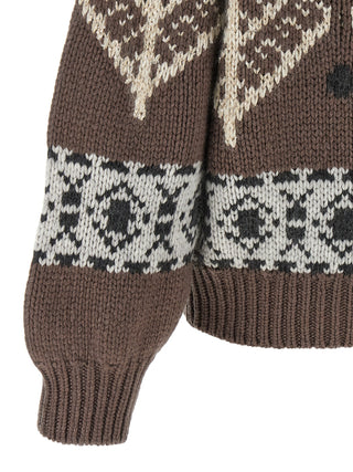 Brown Cashmere Cardigan