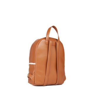 Brown Polyethylene Backpack