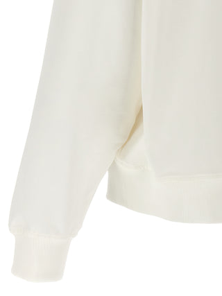 White Cotton Hoodie