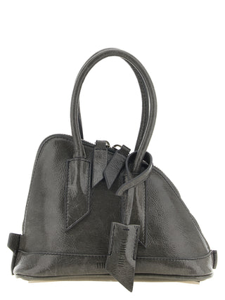 Gray Calfskin Handbag
