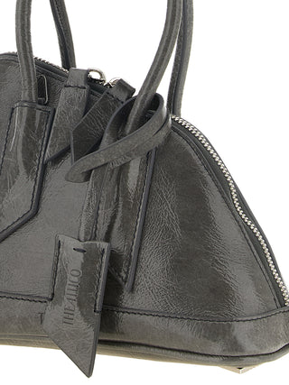 Gray Calfskin Handbag