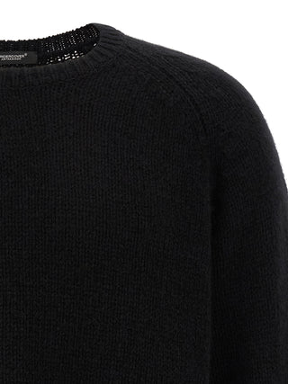Black Wool Cardigan