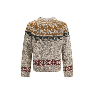 Beige Wool Oves Aries Sweatshirt