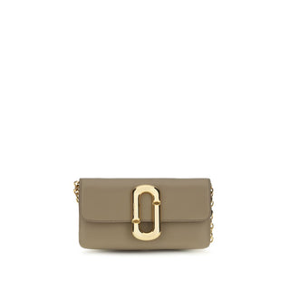 Beige Calf Leather Bos Taurus Wallet
