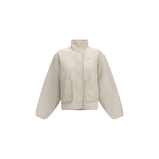 White Recycled Polyester Shell Jacket
