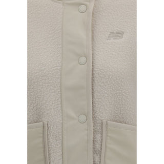 White Recycled Polyester Shell Jacket