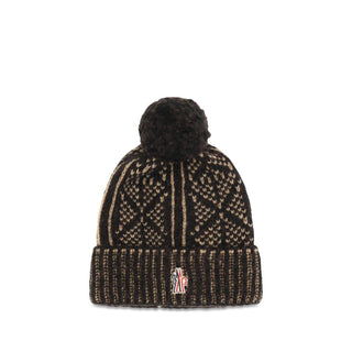 Brown Alpaca Vicugna Pacos Beanie