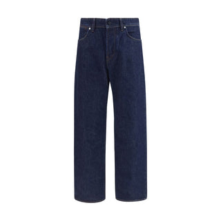 Blue Cotton Jeans Denim