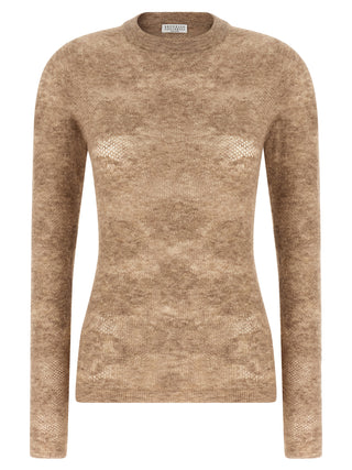 Beige Silk Cardigan