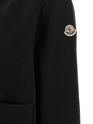 Black Polyamide Cardigan