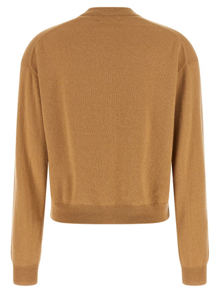 Beige Cashmere Cardigan