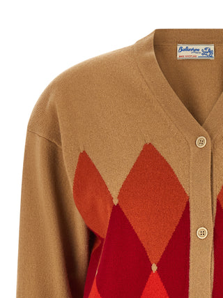 Beige Cashmere Cardigan