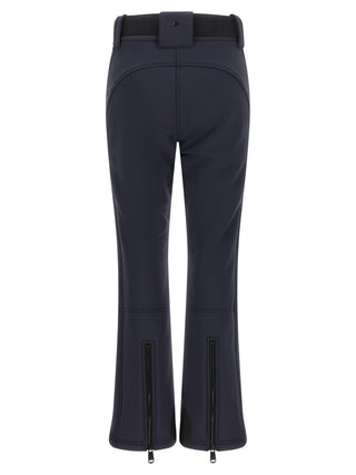 Blue Polyester Athletic Pants