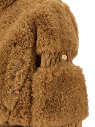 Beige Polyester Jumpsuit