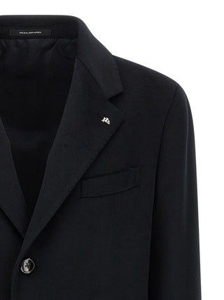 Blue Virgin Wool Coat