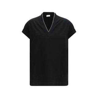 Black Cotton T-Shirt
