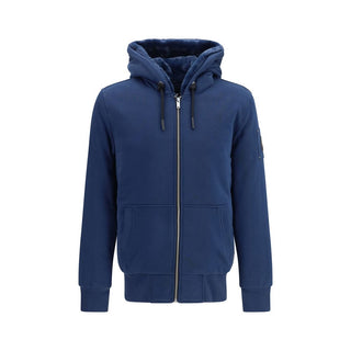 Blue Polyester Sweatshirt