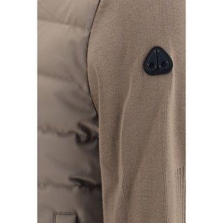 Bicolor Viscose Full-Length Jacket