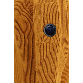 Orange Cotton Sweatshirt