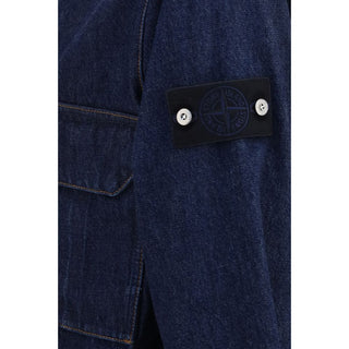 Blue Cotton Denim Jacket