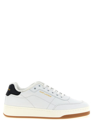 Bicolor Calfskin Low Top Sneakers