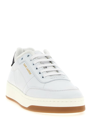 Bicolor Calfskin Low Top Sneakers