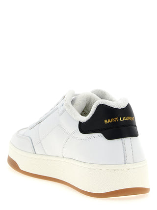 Bicolor Calfskin Low Top Sneakers