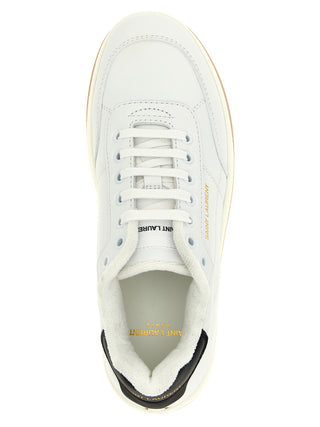 Bicolor Calfskin Low Top Sneakers