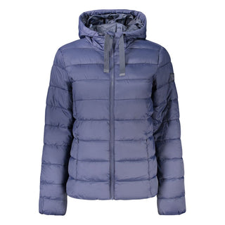 Blue Nylon Women's Jacket