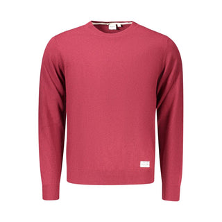 Red Cotton Mens Sweater