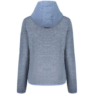 Blue Polyester Women's Jacket