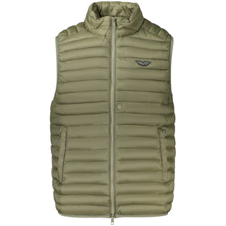 Green Polyamide Men's Jacket