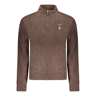 Brown Polyester Men's Sweatshirt