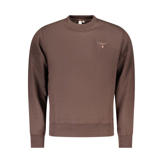 Brown Cotton Sweatshirt