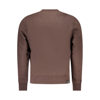 Brown Cotton Sweatshirt