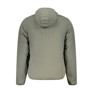Green Polyester Shell Jacket