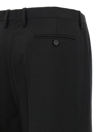 Black Mohair Dress Pants