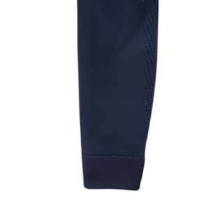 Blue Polyester Men Jacket