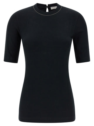 Black Cotton Cardigan