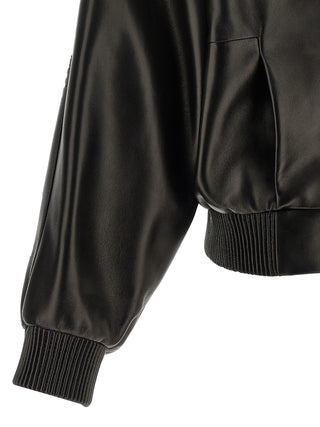 Black Lamb Leather Leather Jacket