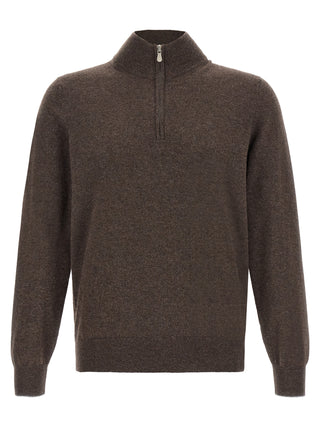 Brown Cashmere Cardigan